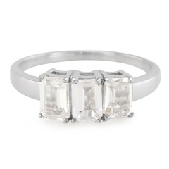 Anello in argento con Danburite