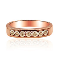 Anello in oro con Diamante Rose de France SI1 di Argyle