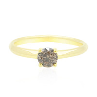 Anello in oro con Diamante Champagne d'Argyle SI2 (de Melo)