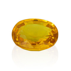 Gemma con Zaffiro Ceylon Giallo