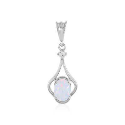 Ciondolo in argento con Opale di Welo