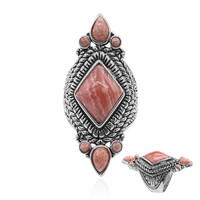 Anello in argento con Rodocrosite (Art of Nature)
