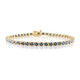 Bracciale in oro con Diamante Blu I2 (de Melo)