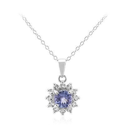 Collana in argento con Tanzanite