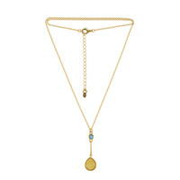 Collana in argento con Ambra Baltica