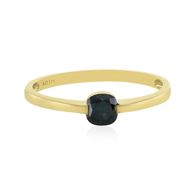Anello in oro con Diamante Blu I4