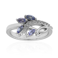 Anello in argento con Tanzanite