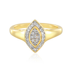 Anello in argento con Diamante I2 (I)