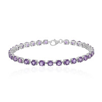 Bracciale in argento con Ametista