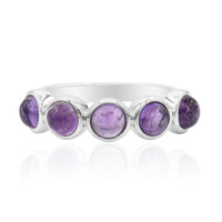Anello in argento con Ametista