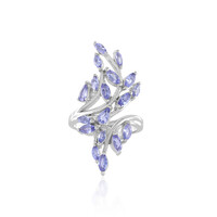 Anello in argento con Tanzanite