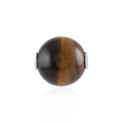 Ciondolo in argento con Occhio di Tigre (MONOSONO COLLECTION)