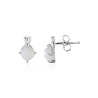 Orecchini in argento con Opale di Welo