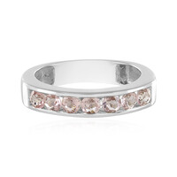 Anello in argento con Tormalina Rosa