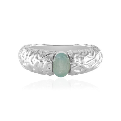 Anello in argento con Grandidierite (SAELOCANA)