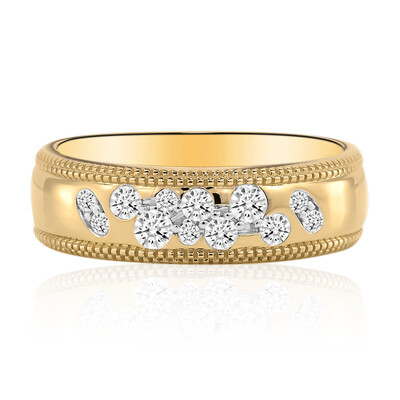 Anello in oro con Diamante IF (D) (Annette)