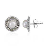 Orecchini in argento con Perla di Acqua Dolce