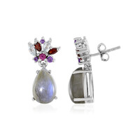 Orecchini in argento con Labradorite