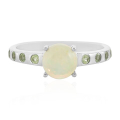 Anello in argento con Opale di Welo