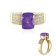 Anello in oro con Zaffiro Luc Yen (non riscaldato) (AMAYANI)