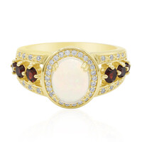 Anello in argento con Opale di Welo