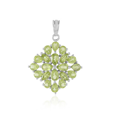Ciondolo in argento con Peridoto