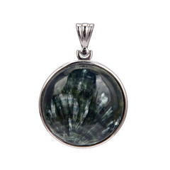 Ciondolo in argento con Serafinite