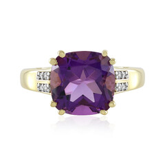 Anello in argento con Ametista del Marocco