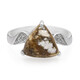 Anello in argento con Magnesite