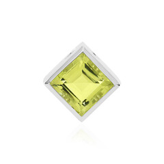 Ciondolo in argento con Quarzo Limone