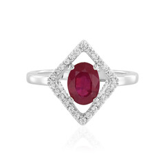 Anello in argento con Rubino Bemainty