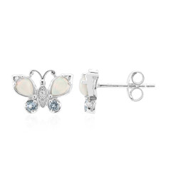 Orecchini in argento con Opale di Welo