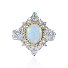 Anello in argento con Opale di Welo (Dallas Prince Designs)