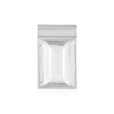 Ciondolo in argento con Quarzo Bianco (MONOSONO COLLECTION)