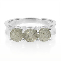 Anello in argento con Spectrolite
