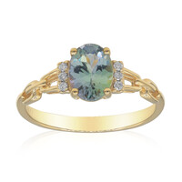 Anello in oro con Tanzanite (non riscaldata) (CIRARI)