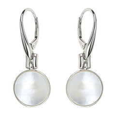 Orecchini in argento con Madreperla