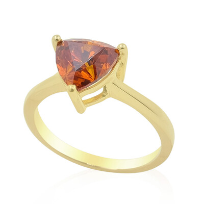 Anello in oro con Sfalerite
