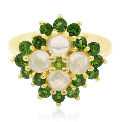 Anello in argento con Opale di Welo
