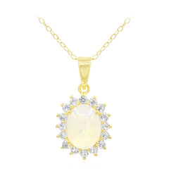 Collana in argento con Opale di Welo