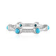 Anello in argento con Turchese Sleeping Beauty (Faszination Türkis)