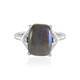 Anello in argento con Labradorite