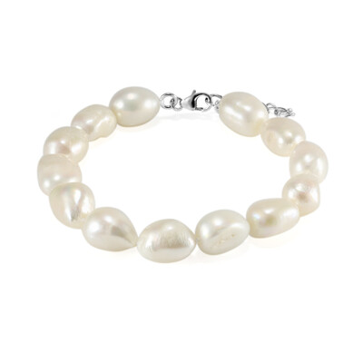 Bracciale in argento con Perla di Acqua Dolce (TPC)