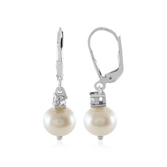Orecchini in argento con Perla di Acqua Dolce