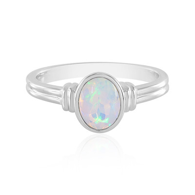 Anello in argento con Opale di Welo