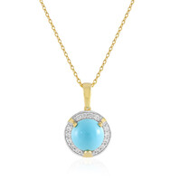 Collana in argento con Turchese Sleeping Beauty