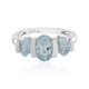 Anello in argento con Acquamarina Brasiliana