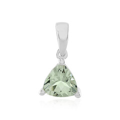 Ciondolo in argento con Ametista Verde