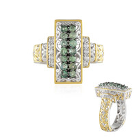 Anello in argento con Alessandrite Brasiliana (Gems en Vogue)