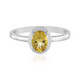 Anello in argento con Berillo Giallo